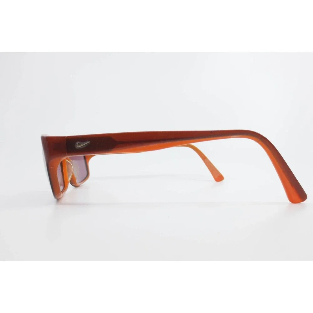 Nike 7011 208 Rectangular Orange Brown Eyeglass Frames 140mm Eyewear